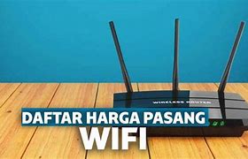 Pemasangan Wifi Terdekat Rating Tertinggi